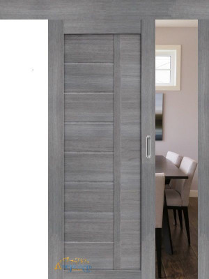 Раздвижная дверь ПОРТА-26 grey veralinga