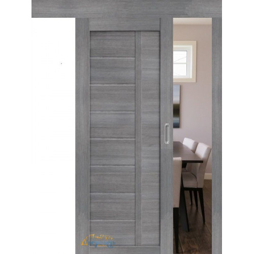 Раздвижная дверь ПОРТА-26 grey veralinga