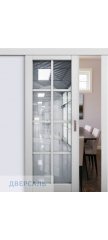 Раздвижная дверь Парма 22 манхэттен стекло рефлект