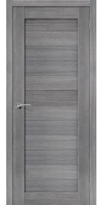 Межкомнатная дверь ПОРТА-21 grey veralinga
