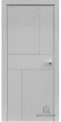 Межкомнатная дверь FUSION art line, chiaro patina argento 9003