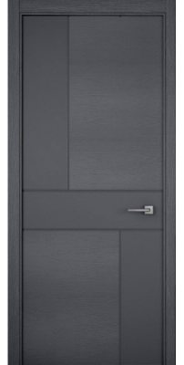 Межкомнатная дверь FUSION art line, grigio 7015