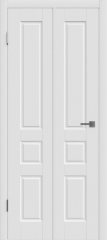Складная дверь Честер (15) белая эмаль