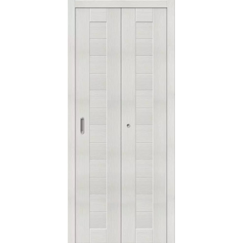 Складная дверь Браво 21 bianco melinga