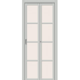 Складная дверь ТВИГГИ 11.3 grey silk