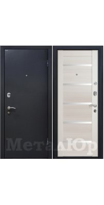 Входная дверь М41 Profildoors 7X эшвайт\белый лак