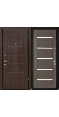 Входная дверь М7 Profildoors 7x грей/белый лак